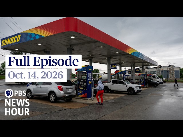PBS News Hour full episode, Oct. 14, 2026