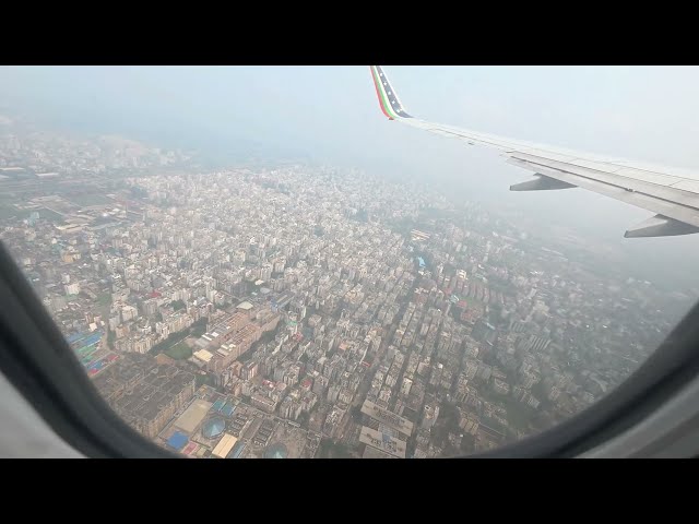 Window Seat View: Airplane Takeoff and Landing