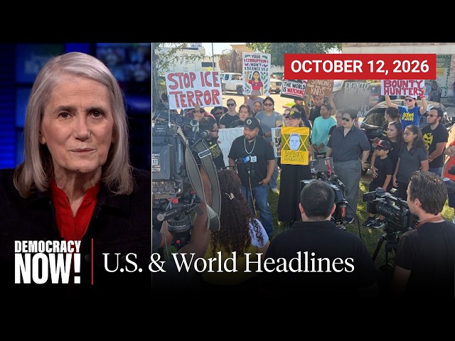 Top U.S. & World Headlines — October 12, 2026