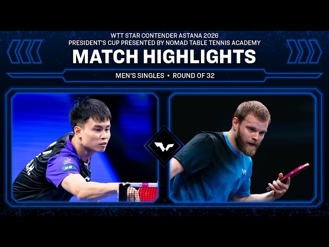Zhou Qihao vs Nikita Artemenko | MS R32 | #WTTAstana 2026