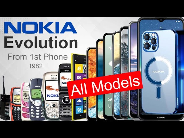 Nokia History, Evolution, 400+ Models, All Nokia Phones,  Nokia All Models,