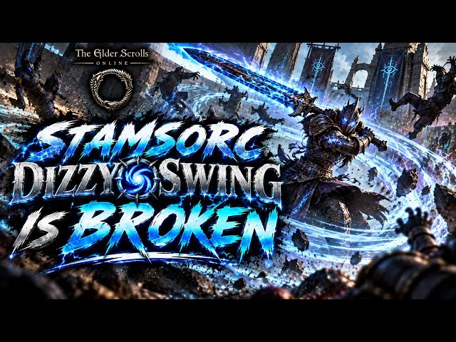 ESO PVP: Stamsorc DIZZY SWING BUILD YEET OFF HAIRLINES INSANE DAMAGE SLAP YA MAMA MMMM 