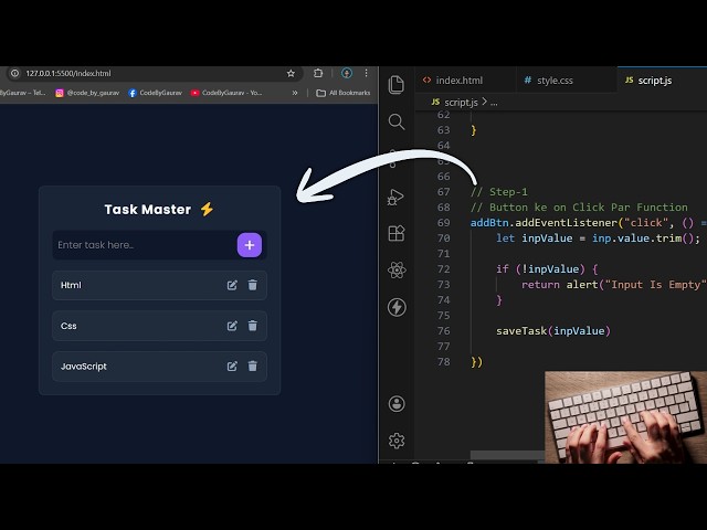 Create a Beautiful To-Do App from Scratch | Frontend Project Step-by-Step
