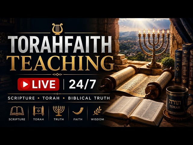 TorahFaith Teaching LIVE 🔴 | Scripture, Torah & Biblical Teaching | 24/7