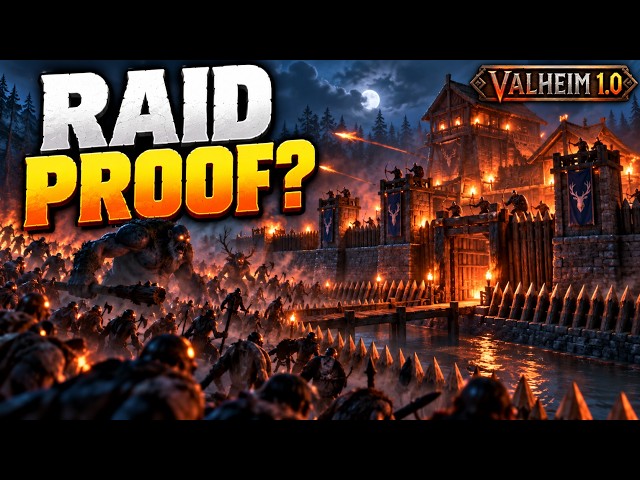 Can ONE Base Survive EVERY Valheim Raid?
