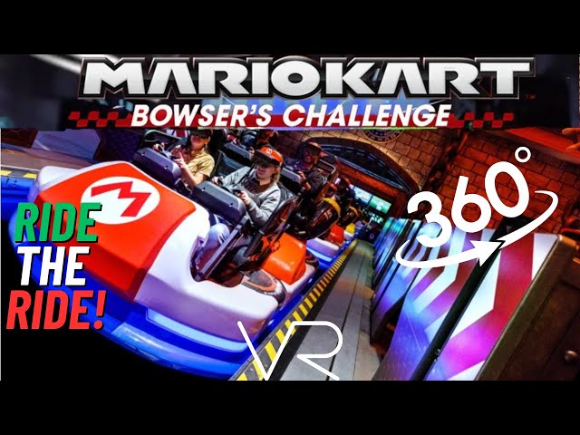 Feel the Thrill of Mario Kart: Bowser’s Challenge in 360 VR!