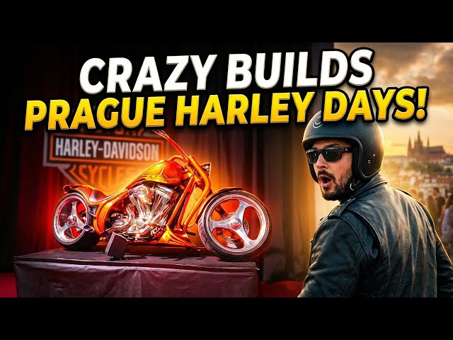 Top Biker Reveals the BEST Rides at Prague Harley Days 4K HDR