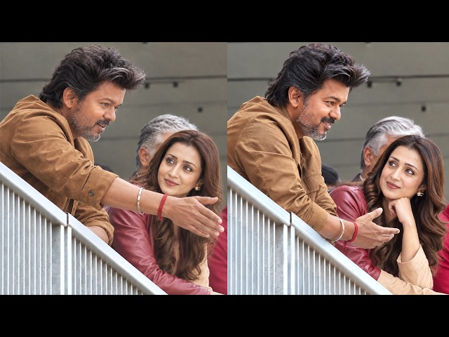 Vijay Trisha London New Video 🩷 Ajith Kumar | CM Vijay - Aadhav Arjuna | Sangeetha Vijay Divorce