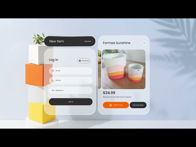 UI/UX Animation Video for Mobile App | Modern App Interaction Design | Smooth UI Motion