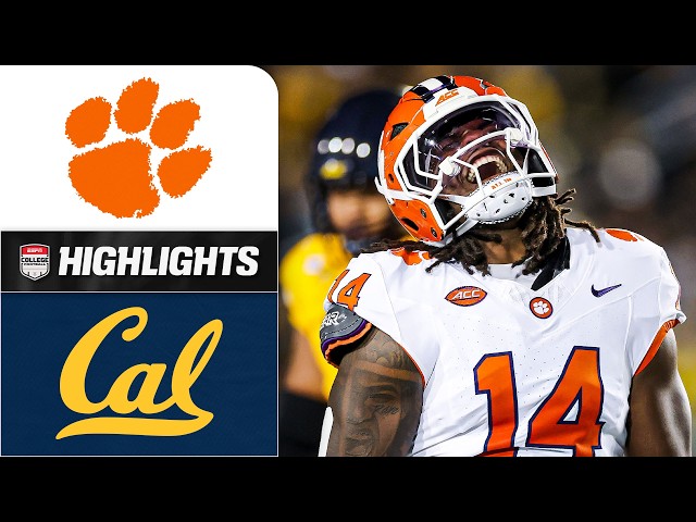 Clemson Tigers vs. California Golden Bears | Full Game Highlights | ESPN College Football