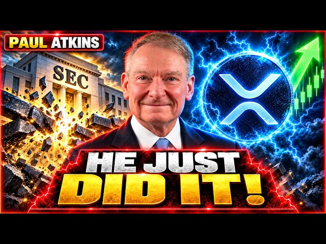 IT'S OVER! PAUL ATKINS JUST DID IT! XRP FLOODGATES ARE OPENING NOW (HUGE NEWS!)