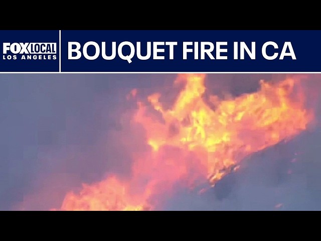 1,000-acre Bouquet fire forces evacuations in Santa Clarita