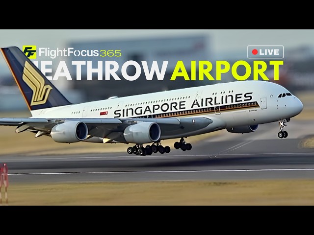 Heathrow Airport Live - Thursday 10th September 2026