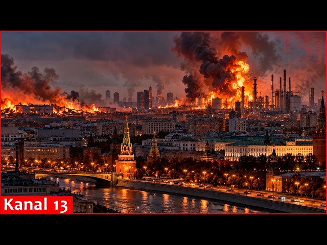 An apocalyptic scenario awaits Russians: Ukrainians burn Moscow down