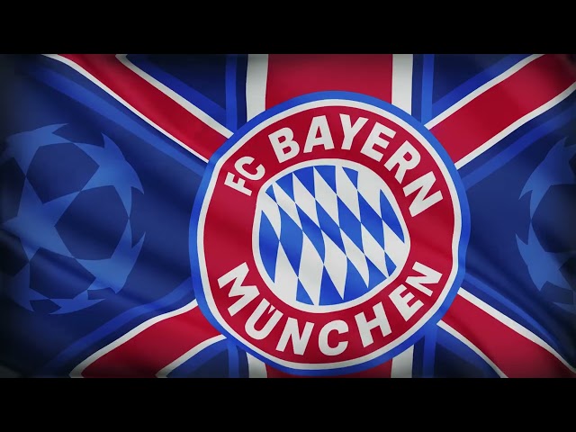 Bayern Munich Flag Waving | 1 Hour Seamless Loop | 4K HD