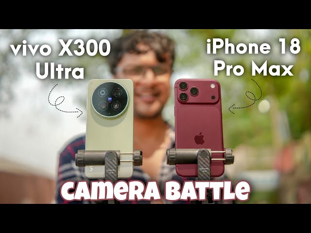 vivo X300 Ultra Vs iPhone 18 Pro Max | Camera Battle 