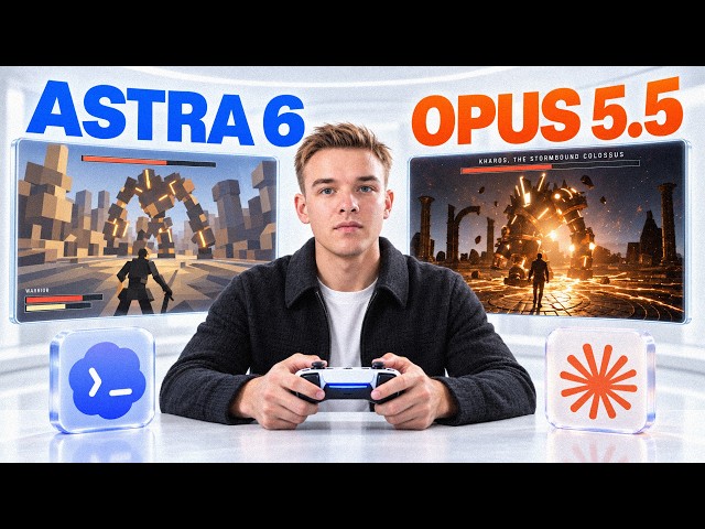 NEW Opus 5.5 vs GPT-6 Astra Building Video Games (NOT Close)
