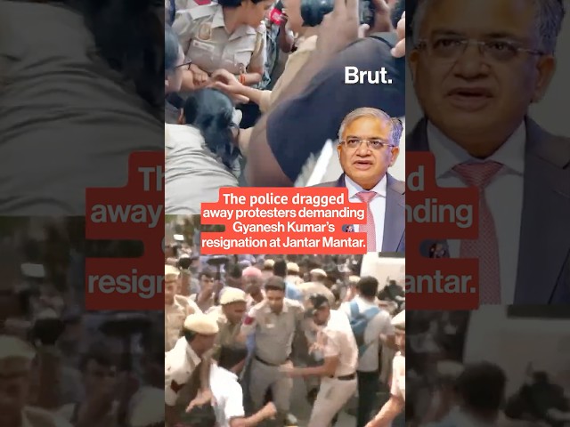 Can protests at Jantar Mantar force Gyanesh Kumar to resign?