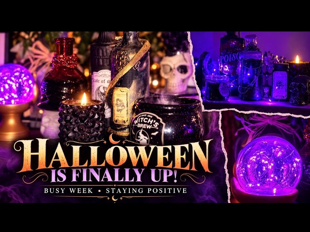 Finding the Good in the Busy Days, Halloween, Karaoke & HHN!