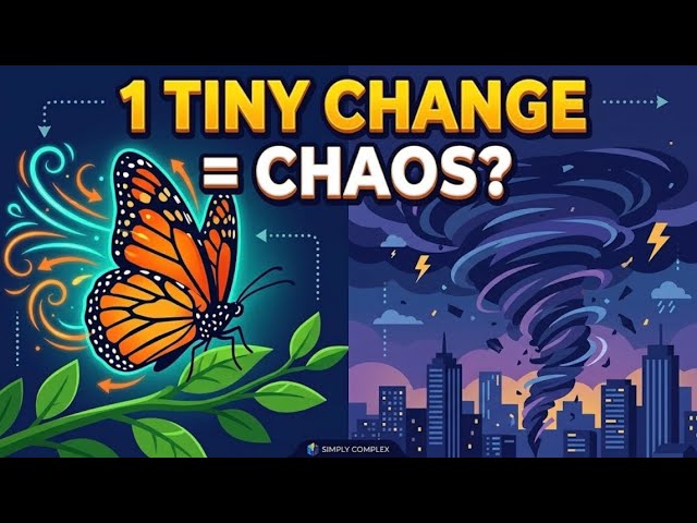 How a Butterfly's Wings Can Cause a Tornado 🦋 | The Butterfly Effect
