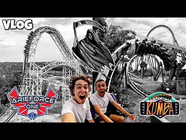 My FINAL Rides on 2 of the World’s GREATEST Roller Coasters?! Fun Spot + Busch Gardens | VLOG [2026]