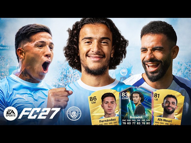 Man City players react to FC 27 ⚽️🎮 | Ratings & First Game!