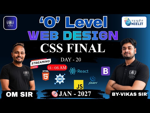 #olevel O Level Web Designing | CSS Final | Day 20 | #webdesign