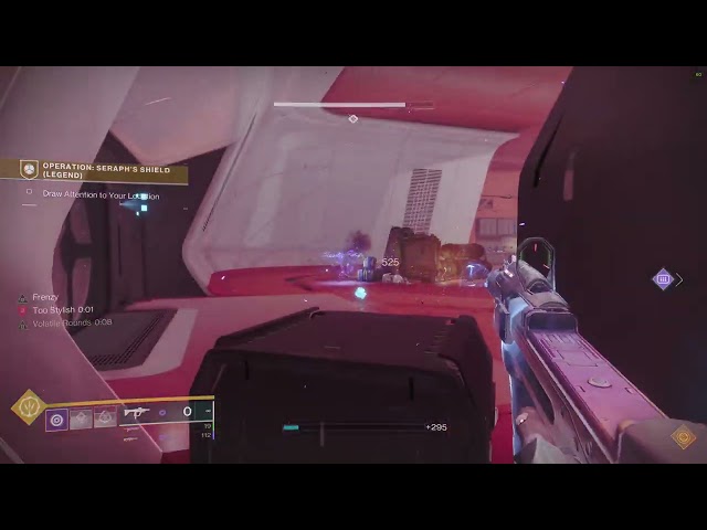 Destiny 2 : Operation Seraphs Shield Solo Flawless on Legend