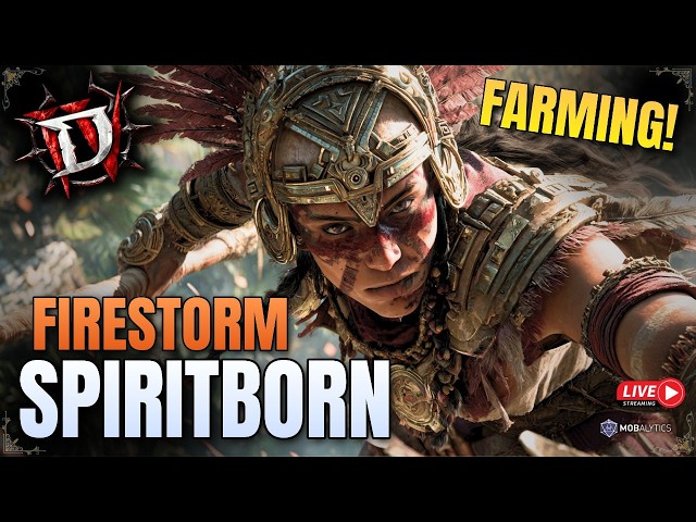 Firestorm Spiritborn | Season 15 | Diablo 4 Lord of Hatred