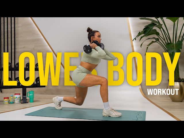 Your Strongest Legs: 40 Minute Lower Body Workout!