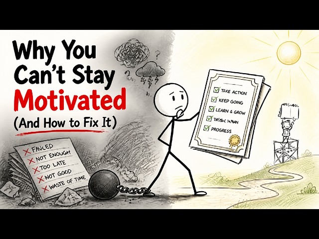 Why You Can't Stay Motivated (And How to Fix It)