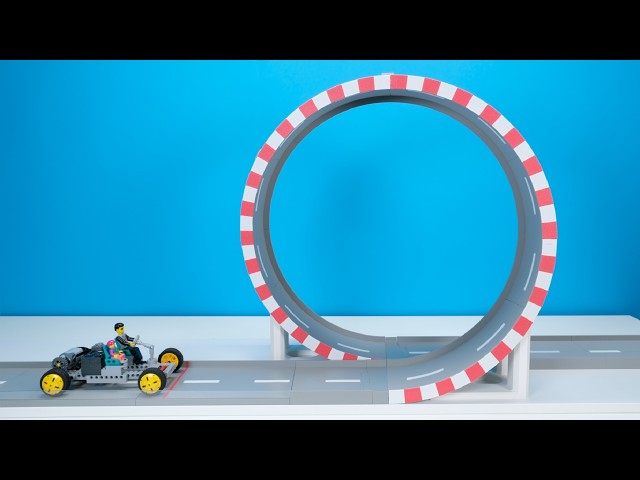 LEGO Car vs Bigger Loop