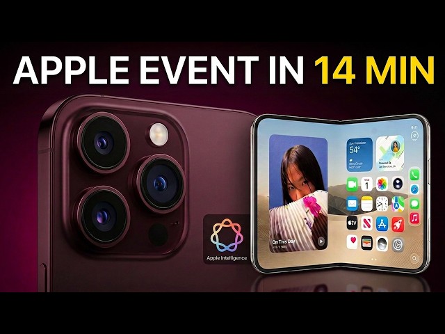 Apple Event in 14 Minutes: Everything You Need to Know!