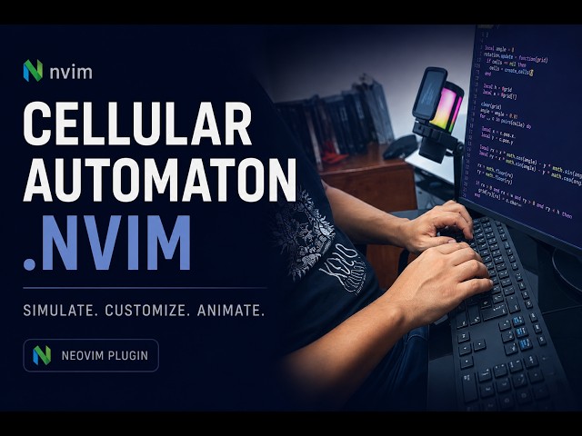 Custom Neovim animations using cellular-automaton.nvim