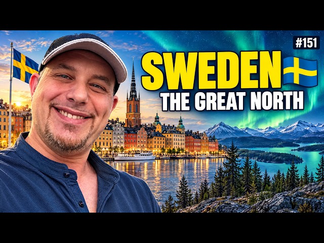 SWEDEN #151 🇸🇪: Final Stop on Our Scandinavian Journey | Stockholm and the Far North