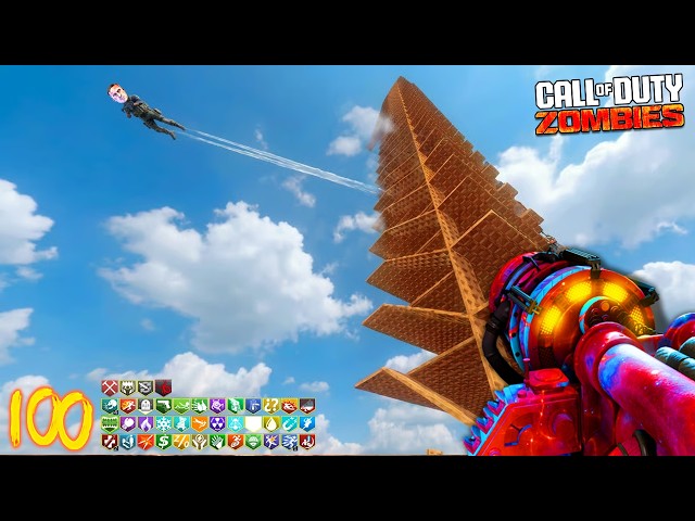 WORLD'S CRAZIEST COD ZOMBIES TOWER...