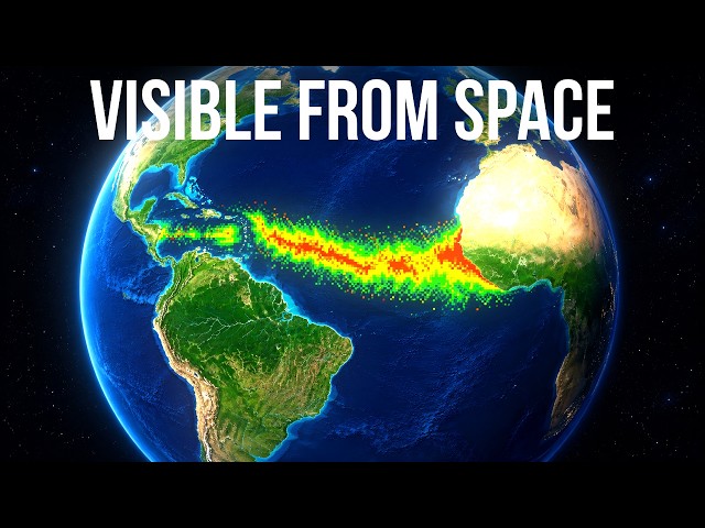 Space Images Found a 5,000 Mile Structure Growing in the Atlantic
