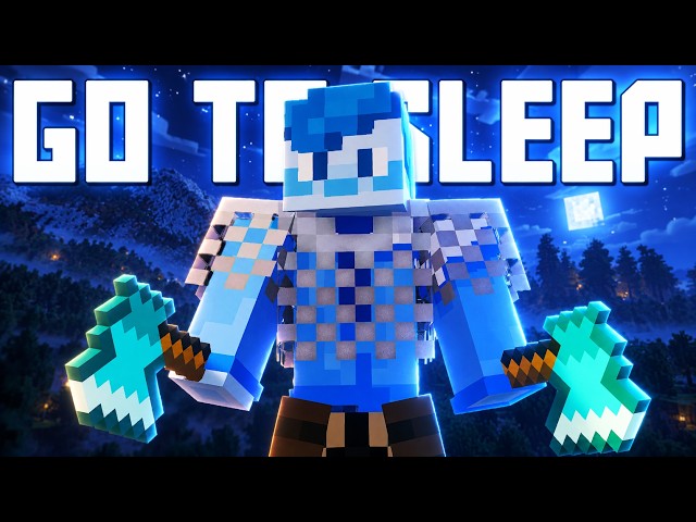 Fall Asleep While I Survive 100 Days as a TECH BARBARIAN in Minecraft