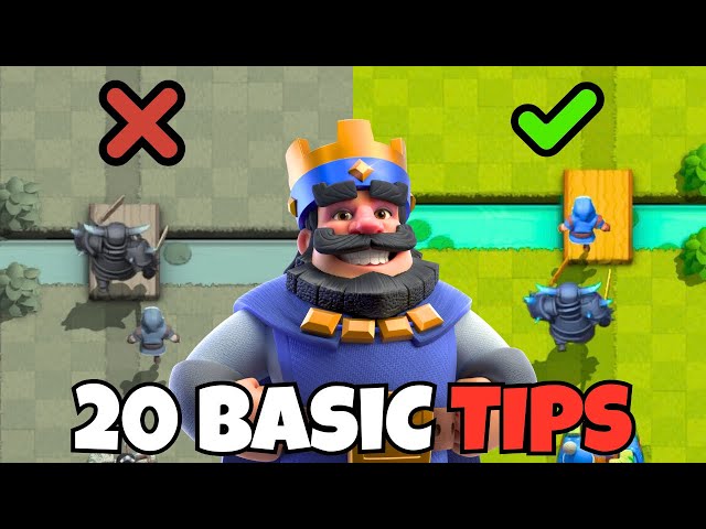 20 Clash Royale Tips to INSTANTLY Make You Better!