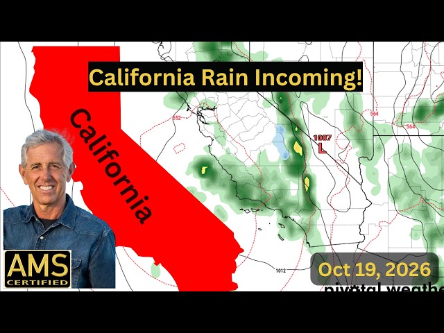 What's Changed in California's Weather? Rain, Mountain Snow & a BIG Pattern Shift!
