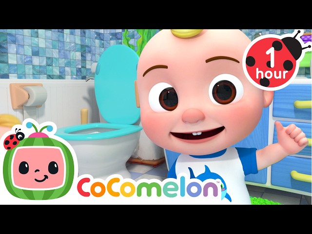 JJ Learns to Use the Potty! 🚽|  Learning & Song Playground | Animal Nursery Rhymes