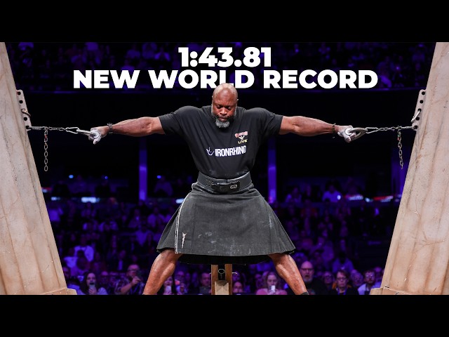 60 YEAR-OLD Strongman LEGEND Mark Felix takes his WORLD RECORD back!