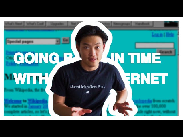 Going Back In Time With The Internet (HTML 1.0 Throwback)