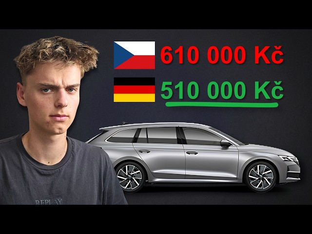 Proč je Octavia z Německa o 100 000 levnější