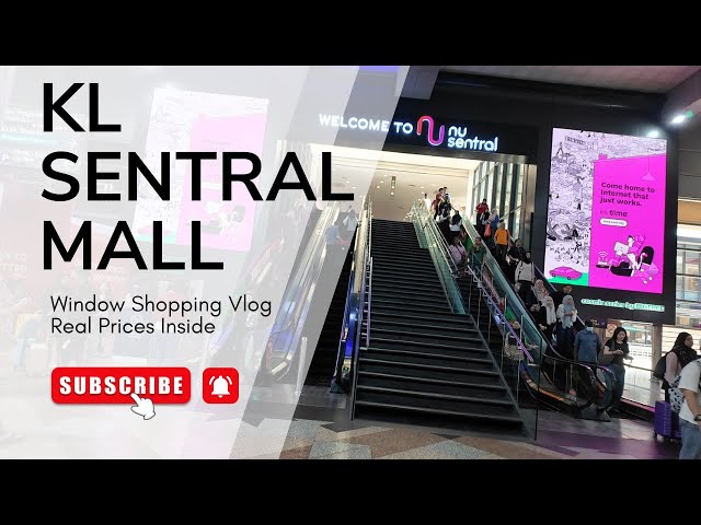 Mall NU Sentral Kuala Lumpur Shop Tour | Real Prices, Deals & Shopping Guide 2026