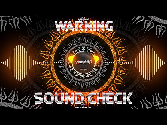 SUBWOOFER BASS TEST | EXTREME HIGH BASS TEST | SOUND CHECK | YOGESH SHEJULKAR