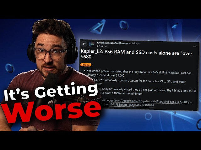 Next Gen Console Prices Keep Looking Worse - Luke Reacts