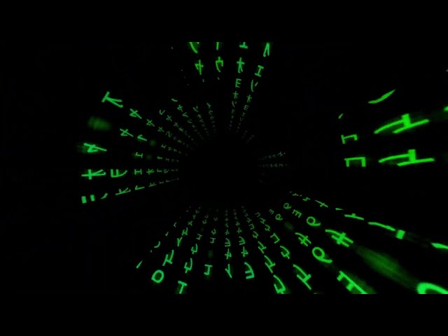 Matrix Green Code Rain (30 Min) | Royalty Free VFX