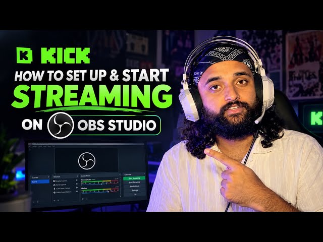 How to Stream on Kick Using OBS Studio 2026 | Complete Setup Guide Hindi