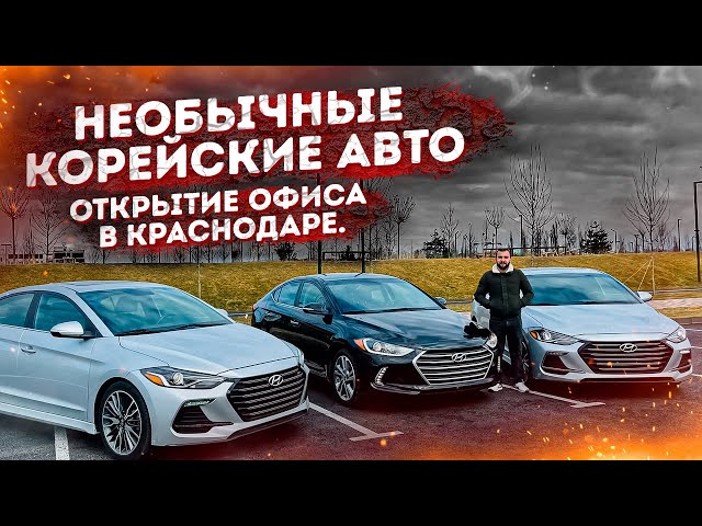 Необычные Корейские Авто, открытие офиса в Краснодаре.